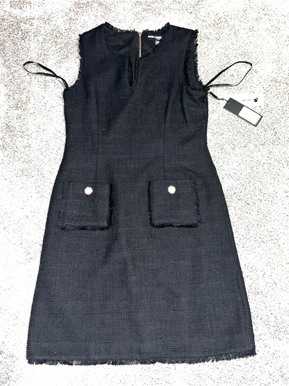 Karl Lagerfeld dress size nwt black